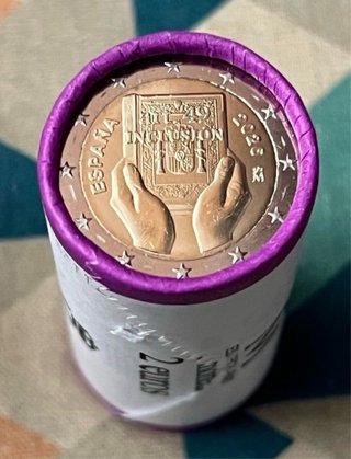 2€ ESPAÑA 🇪🇸 2026 ART. 49 INCLUSIÓN