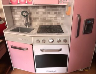 Cocinita infantil rosa KidKraft