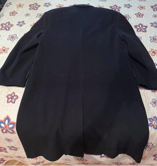 Gabardina Vintage de Cachemira Azul