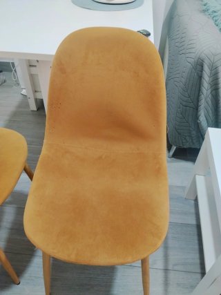 Juego 4 Sillas Terciopelo Teok