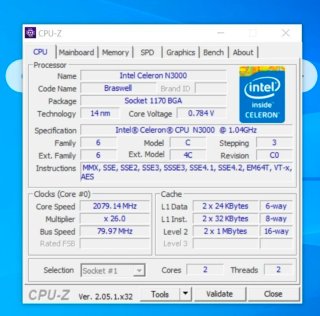 Mini PC Gigabyte BRIX Preto