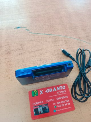 CONSOLA NINTENDO GAME BOY MICRO AZUL CON CABLE