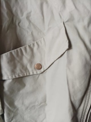 Parka Zara con capucha beige Talle 13-14 años