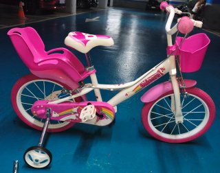 Bicicleta infantil Unicornio rosa