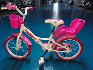 Bicicleta infantil Unicornio rosa