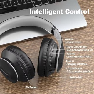 Auriculares Bluetooth inalámbricos diadema