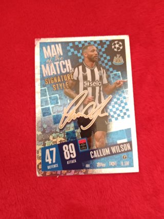 Oferta!! 2 Cartas FutbolFirmadas:Wilson y Casemiro