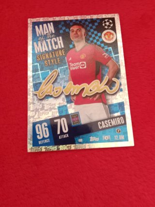 Oferta!! 2 Cartas FutbolFirmadas:Wilson y Casemiro