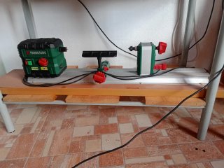Torno de madera Parkside