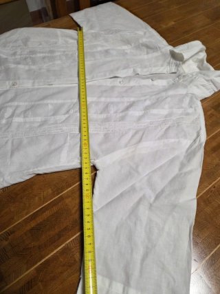 Camicia vintage donna bianca