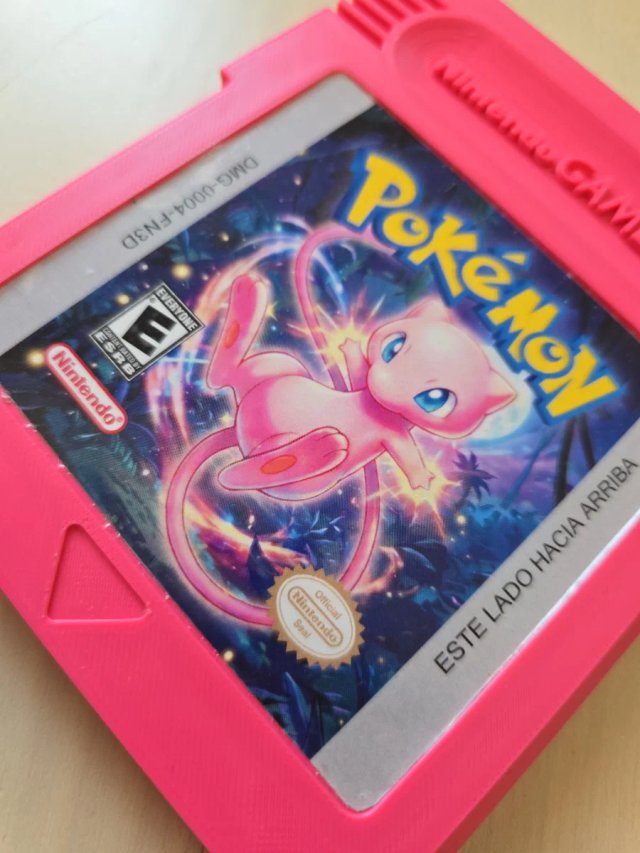 Cartucho Game Boy Pokémon Mew Rosa