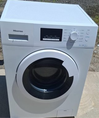 Lavadora Hisense Blanca