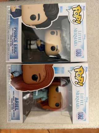 Funko Pop! Disney La Sirenita Ariel y Eric