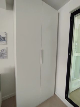 Armario PAX Ikea Blanco de dos puertas como nuevo