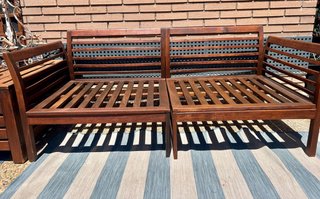 Sofá modular exterior 2 plazas