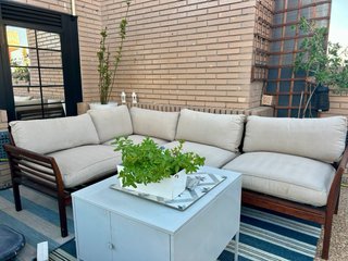 Sofá modular exterior 2 plazas