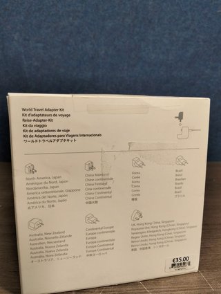 Juego de adaptadores de viaje de Apple