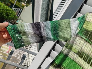 Abitino traforato verde