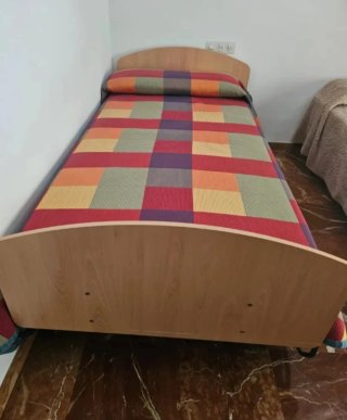 Cama ortopédica y colchon