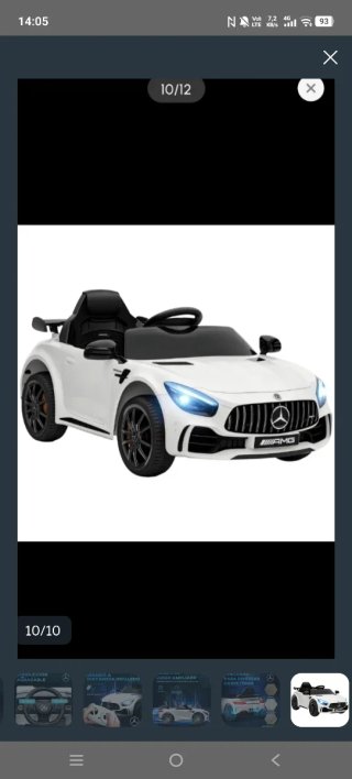 Coche Eléctrico Infantil Mercedes AMG
