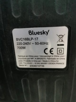Aspiradora Bluesky con manguera