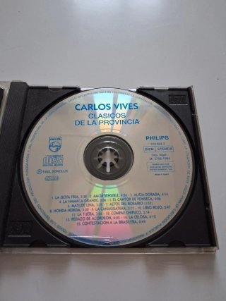 CD Carlos Vives Clásicos de la Provincia