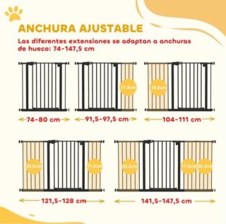 Barrera de seguridad para mascotas