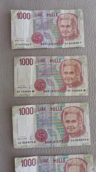 Banconote lire 1000