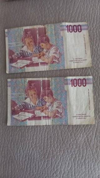 Banconote lire 1000
