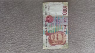 Banconote lire 1000