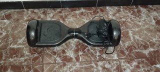 Hoverboard Negro Fibra de Carbono