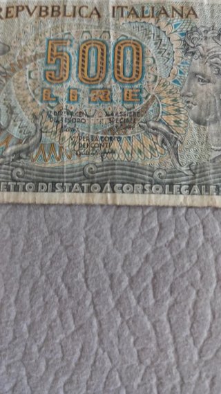 Banconota lire 500