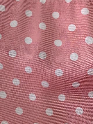 Falda Zara lunares rosa