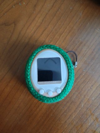 Copertina Tamagotchi Morbida Bianca