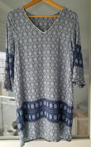 Vestido cómodo estampado