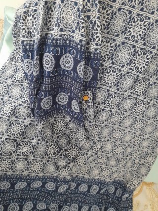 Vestido cómodo estampado