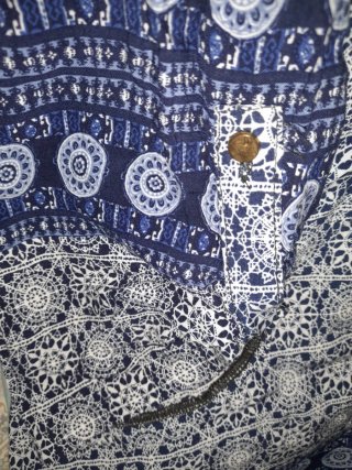 Vestido cómodo estampado
