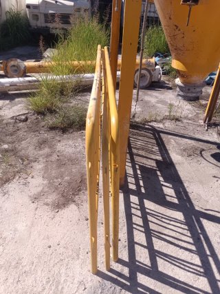 Vallas de obra amarillas