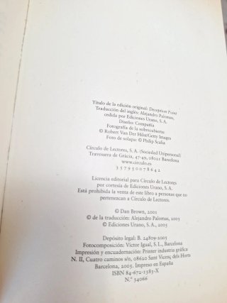 LA CONSPIRACIÓN - Dan Brown