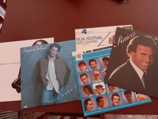 Lote Vinilos Pop: Sade, Sergio Dalma, Los Inhumano
