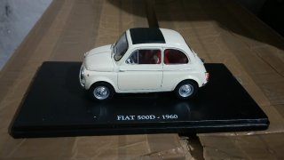 Fiat 500D 1960 Modellino Auto 1:24