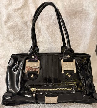 Bolso L.A.M.B. Negro Charol