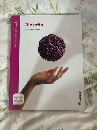 Libro Filosofia 1 Bachillerato Santillana