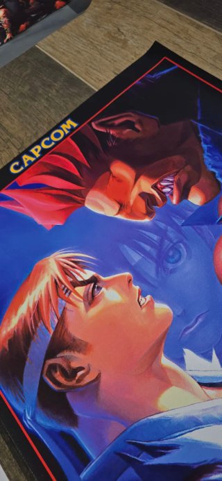 Street Fighter Zero 2 Poster PVC 70x50cm