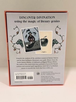 Oráculo Brujas Literarias: 70 cartas y guía
