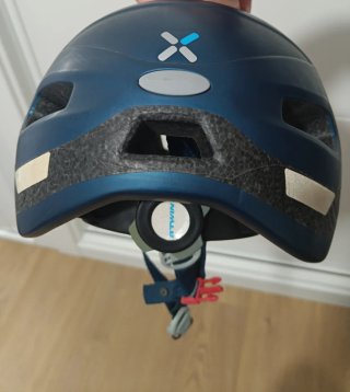 Casco Bici Btwin Azul Talla L
