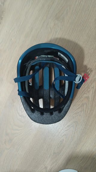 Casco Bici Btwin Azul Talla L