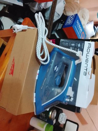 Plancha Rowenta 2400W Acero Inoxidable