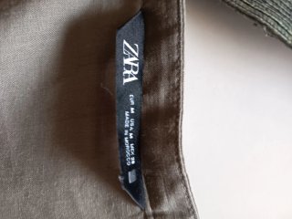 Blusa Zara verde