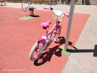 Bicicleta Infantil Rosa 14